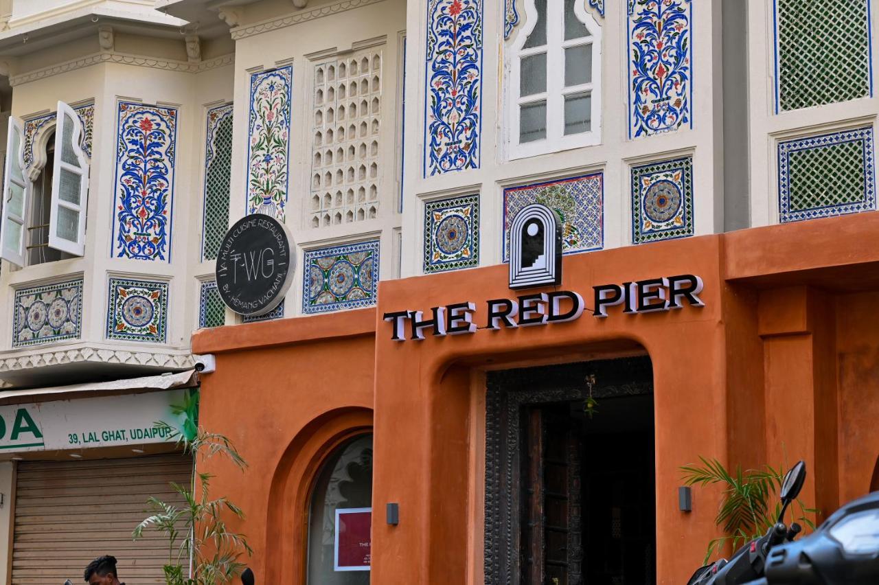 The Red Pier By Downtown Udaipur Hotel Kültér fotó